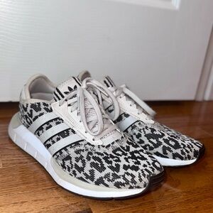 Adidas Swift Run X Cheetah Print Sneakers
